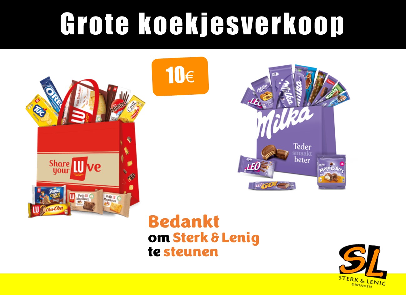 Grote Lu Milka Koekjesverkoop